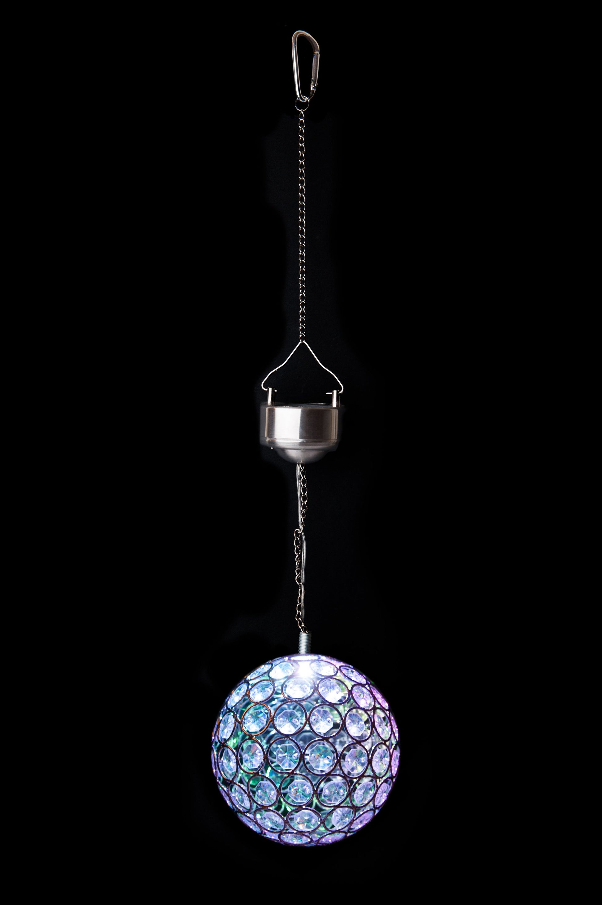 Solar Crystal Ball Light - Colour Changing LED - SPV Lights