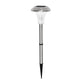 Halo XL Stainless Steel Solar Garden Stake Lights with Bright White LED (Set of 8) - SPV Lights