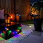 30 Mehrfarbige LED-Libelle Solar Lichterkette